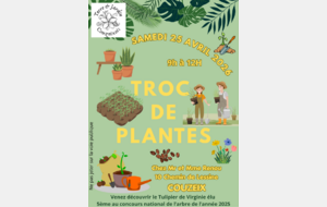 25 Avril  : à ne pas manquer